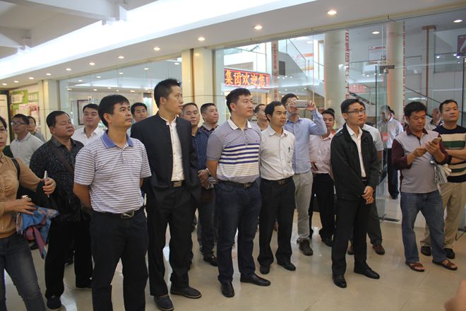 百色市统战部干部培训组到AG旗舰厅集团参观考察