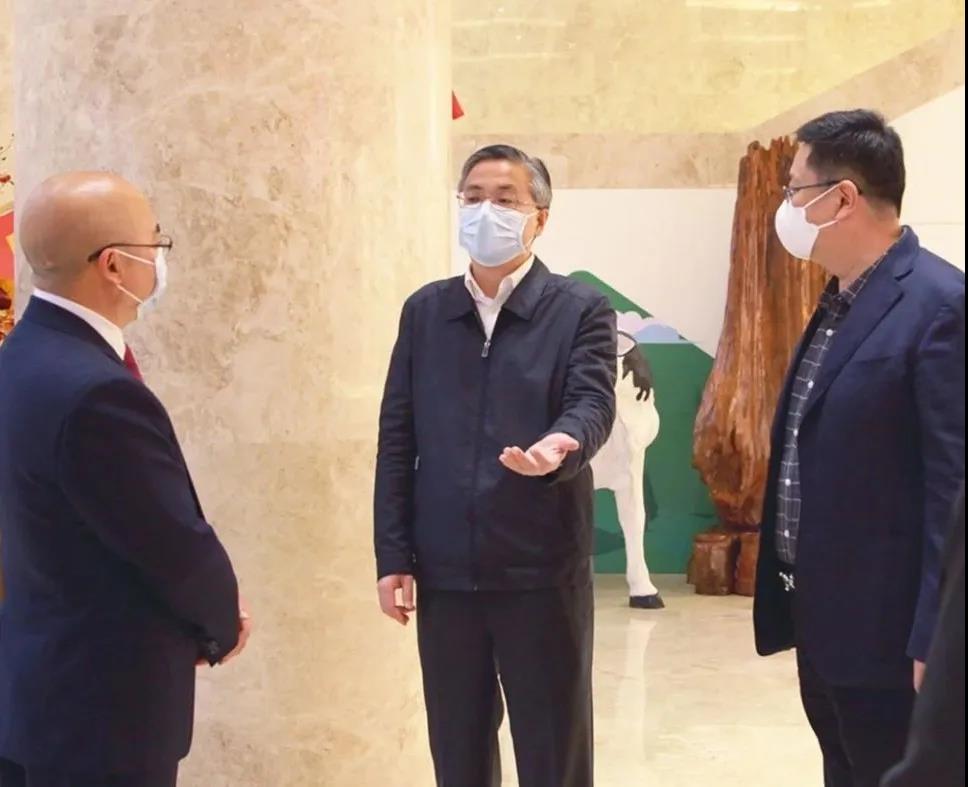 南宁市市长周红波一行莅临AG旗舰厅集团调研企业复工复产情况