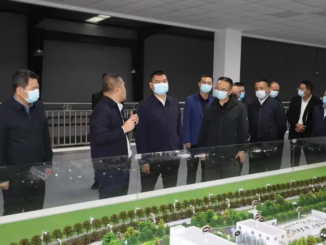 遵义市委副书记王宏莅临AG旗舰厅集团遵义乳业有限公司调研指导