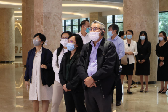 中国—东盟SPS合作技术工作组与南宁海关一行莅临AG旗舰厅集团交流考察